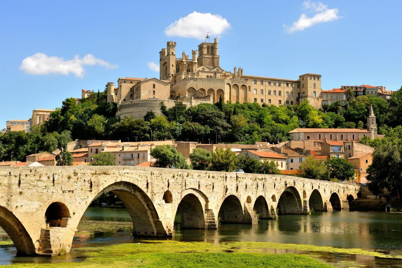 "Le Patio"-Meuble De Tourisme 3 Etoiles -Residence "Les Logis De Beziers"-Garage Optionnel-Coeur De Ville-Plages A 16Km ! Экстерьер фото